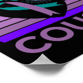 私のいとこ恋しく思のハートひまわり自殺認識度 ポスター (角)