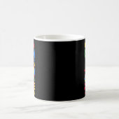 私のいとこ愛しい自閉症意識の日の兄弟 コーヒーマグカップ (中央)