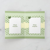 私のいとこ誕生日の緑のために カード (内部)