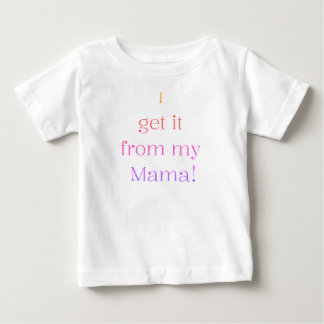 私のおかしさはママから Funny Kids Tシャツ