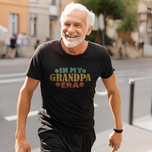 私のおじいちゃんの時代にレトロヴィンテージ父の日 Tシャツ