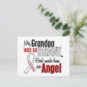私のおじいちゃんは天使の肺がん ポストカード (スタンド正面)