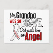 私のおじいちゃんは天使の肺がん ポストカード (正面)