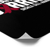 私のおじいちゃんは戦士の鎌細胞認識度 ポスター (角)