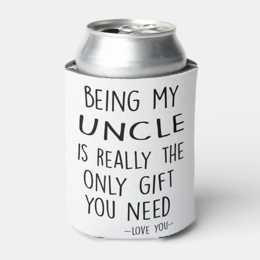 私のおじさんになることは本当に必要な唯一のギフトである 缶クーラー (缶正面)