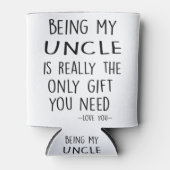 私のおじさんになることは本当に必要な唯一のギフトである 缶クーラー (正面)