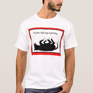 私のおなかを摩擦すれば Tシャツ