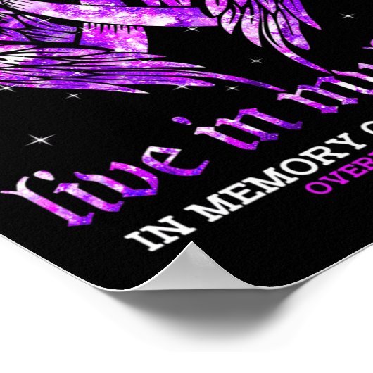 私のおばあちゃんの思い出に過剰摂取認識度天使W ポスター (角)