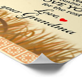 私のおばあちゃんの誕生日ギフトにニチェラブギフト ポスター (角)