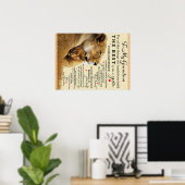 私のおばあちゃんの誕生日ギフトにニチェラブギフト ポスター (ホームオフィス)