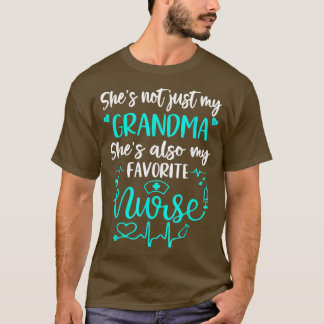 私のおばあちゃんはナース誇りを持ったナース孫RN L Tシャツ
