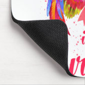 私のおばあちゃんは生存乳がん認識度 マウスパッド (コーナー)