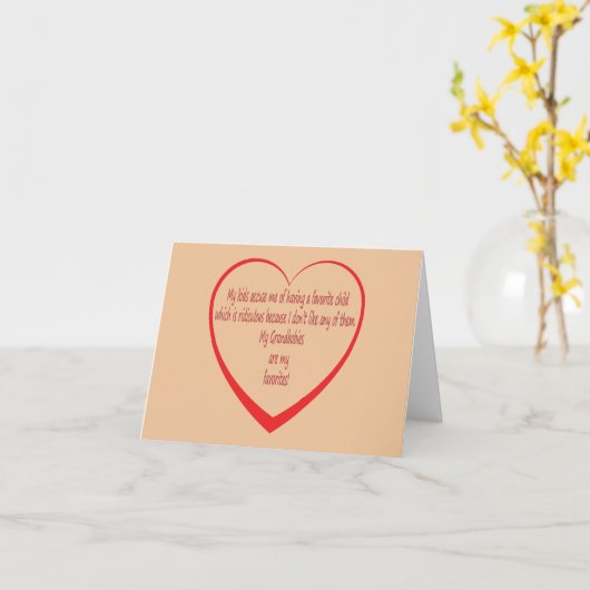 私のおばあちゃんは私のお気に入り カード (黄色い花)