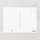 私のおばあちゃんは私のお気に入り ポストカード (裏面)