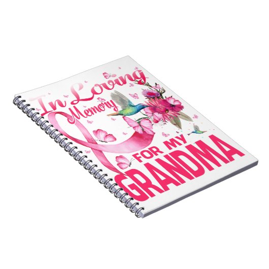 私のおばあちゃんへの思い出を愛して ノートブック (右側)