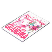 私のおばあちゃんへの思い出を愛して ノートブック (左側)