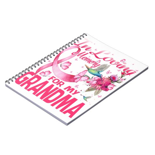 私のおばあちゃんへの思い出を愛して ノートブック (左側)