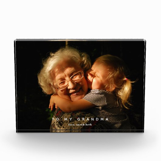 私のおばあちゃんカスタムに フォトブロック (正面)