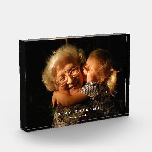 私のおばあちゃんカスタムに フォトブロック (左)