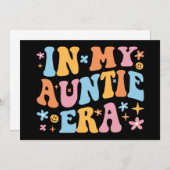 私のおばさん時代に 案内状 (正面/裏面)