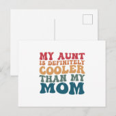 私のおばは絶対私の母よりかっこいい ポストカード (正面/裏面)