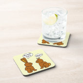 私のおもしろいお尻はバンニーを痛める コースター (右側)