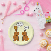 私のおもしろいお尻はバンニーを痛める ペーパープレート (パーティー)