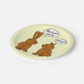 私のおもしろいお尻はバンニーを痛める ペーパープレート (アングル)