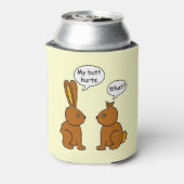 私のおもしろいお尻はバンニーを痛める 缶クーラー (缶裏面)