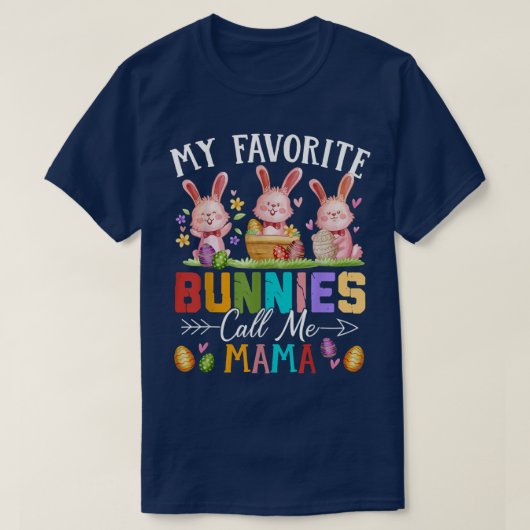 私のおもしろいお気に入りの家族は私をママ家族の東と呼ぶ Tシャツ (デザイン正面)