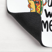 私のおもしろいウィーナーComまで7月4日ではない マウスパッド (コーナー)