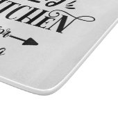 私のおもしろいキッチンは踊り カッティングボード (角)