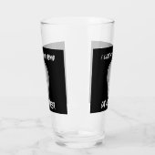 私のおもしろいビールを少し頭で飲む タンブラーグラス (左)