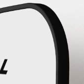 私のおもしろいピックボール対戦相手の涙タイポグラフィ ピックルボールラケット (左詳細)