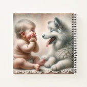 私のおもしろいベビーがやった事 ノートブック (裏面)