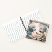 私のおもしろいベビーが言った事 ノートブック (内部)