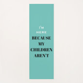 私のおもしろい子供が母でないから ヨガマット (正面)