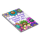 私のおもしろい子供の言うこと ノートブック (右側)