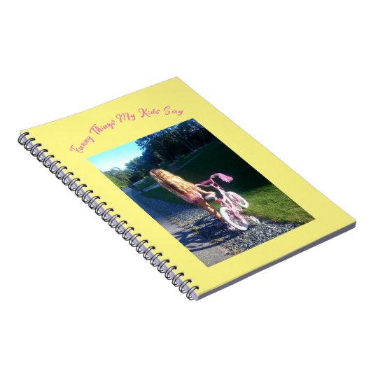 私のおもしろい子供の言うこと ノートブック (右側)