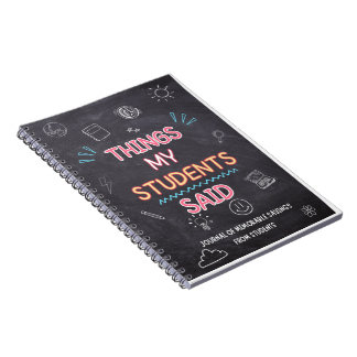 私のおもしろい学生がジャーナルに言った事 ノートブック