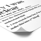 私のおもしろい定義が不明でごめんなさい ポスター (角)