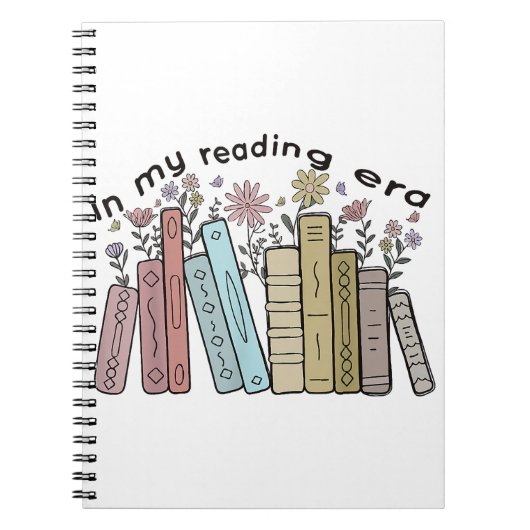 私のおもしろい時代のブックリーダー読引用文Groovy L ノートブック (正面)