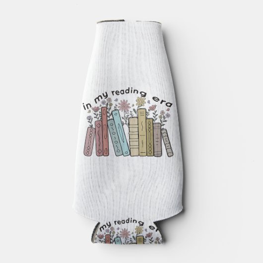 私のおもしろい時代のブックリーダー読引用文Groovy L ボトルクーラー (正面)