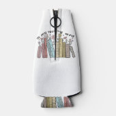 私のおもしろい時代のブックリーダー読引用文Groovy L ボトルクーラー (裏面)