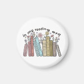 私のおもしろい時代のブックリーダー読引用文Groovy L マグネット (正面)