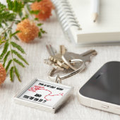 私のおもしろい最後の神経 キーホルダー (側面)