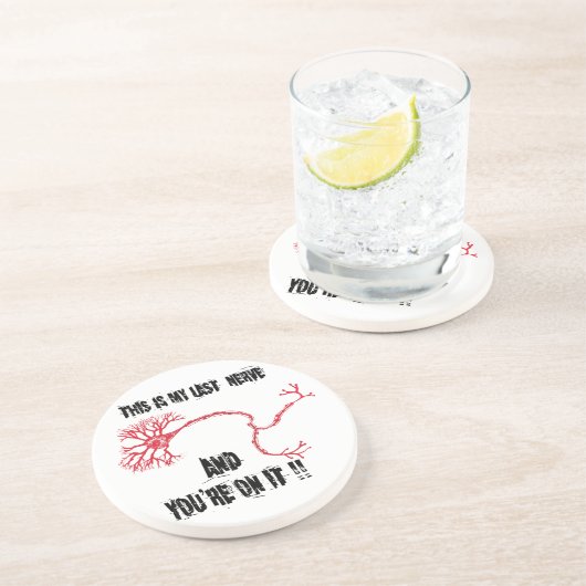 私のおもしろい最後の神経 コースター (側面)