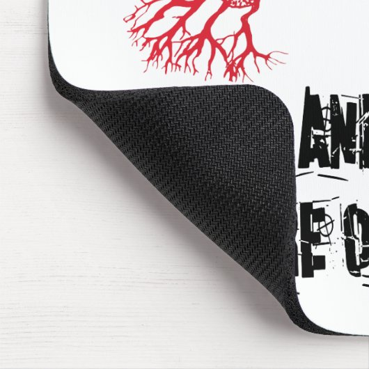 私のおもしろい最後の神経 マウスパッド (コーナー)