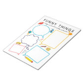 私のおもしろい生徒が言った事 ノートパッド (アングル)