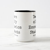 私のおもしろい生徒たちの涙 |エコノミクス先生 ツートーンマグカップ (中央)